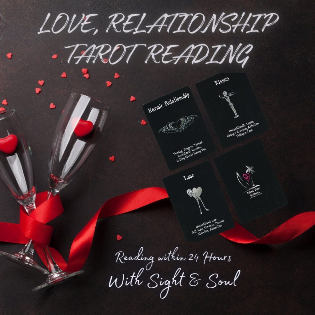 Love, Relationship, Tarot, Oracle reading Within 24 hours of purchase