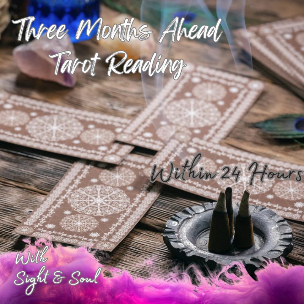 3 Month ahead Tarot Reading. Within 24 Hours of purchase.