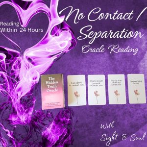 No contact / Separation. Messages from your person. Quick Oracle Reading. Within 24 hours from purchase